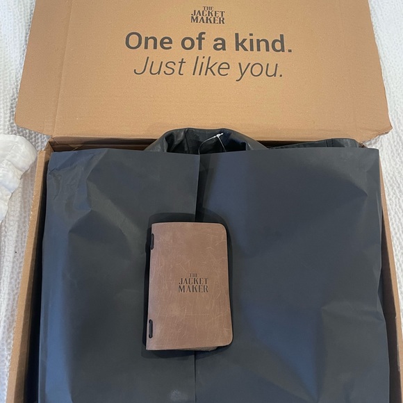 Black Handmade Real Leather Biker Jacket - Picture 2 of 9